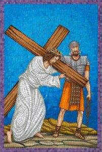 Christ carrying the cross