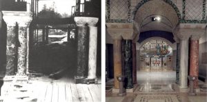 crypt church sacristy then and now