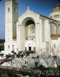 dedication of the national shrine