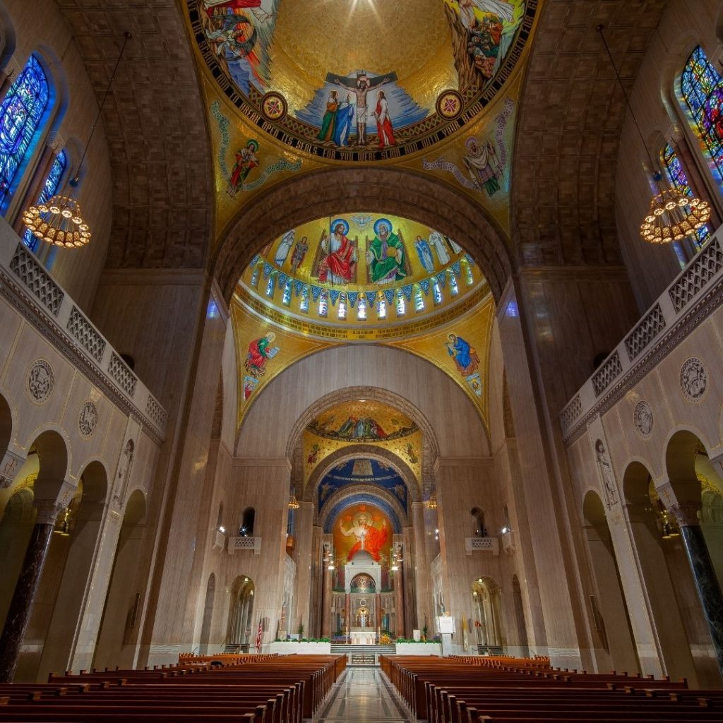 Upper Church Domes Basilica