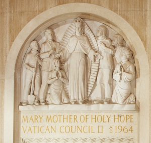 Mary, Mother of Holy Hope Tympanum