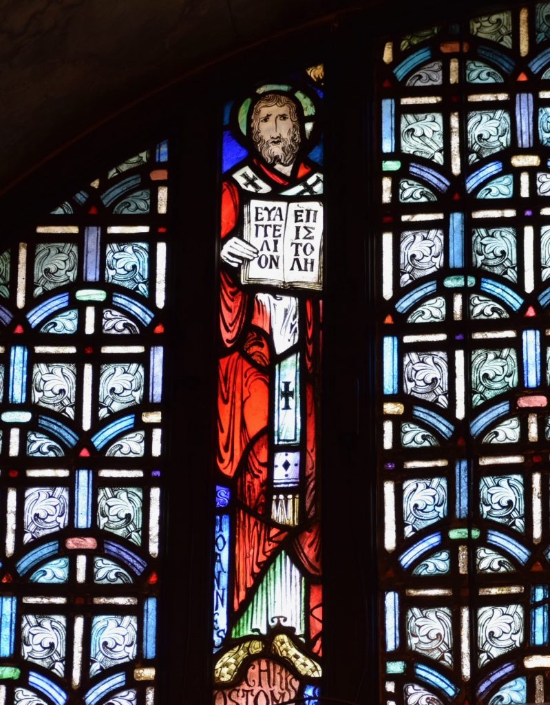 St. John Chrysostom portrayed in the Crypt Church