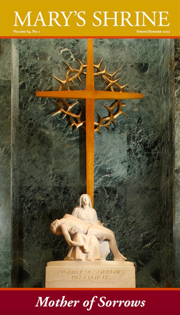 Download the SpringSummer 2023 Edition of the Mary’s Shrine Newsletter