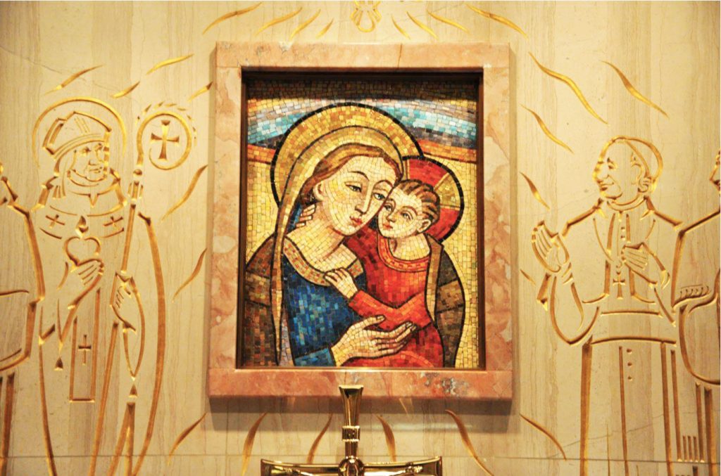 mother of good counsel mosaic