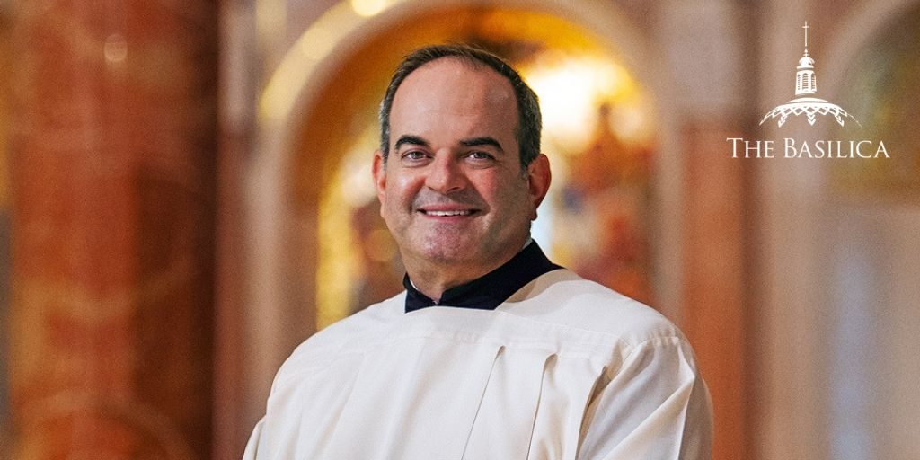 Peter Latona in the Basilica